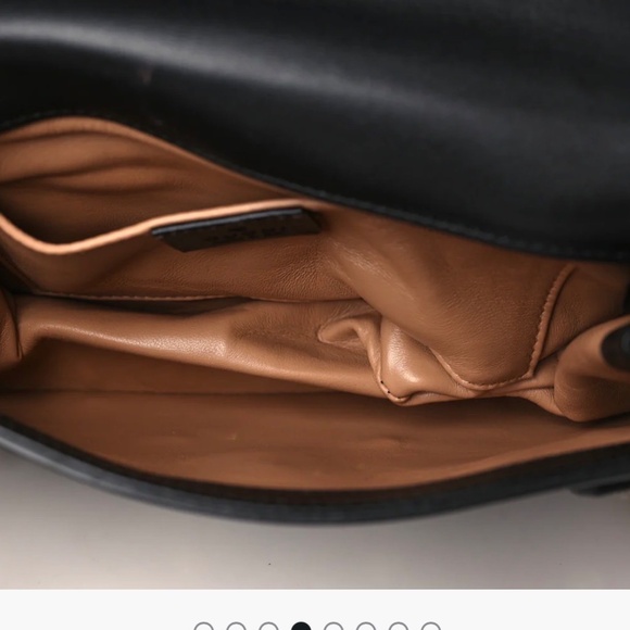 Gucci Nappa Pearl Studded Mini Queen Margaret Broadway Shoulder Bag - Picture 4 of 10